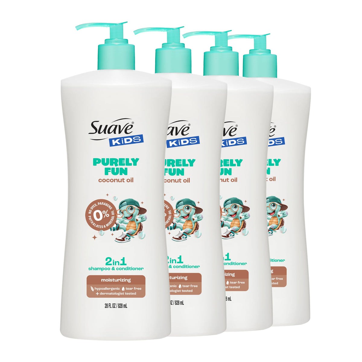 Suave Kids front packaging showing label and colorful design for quick identification