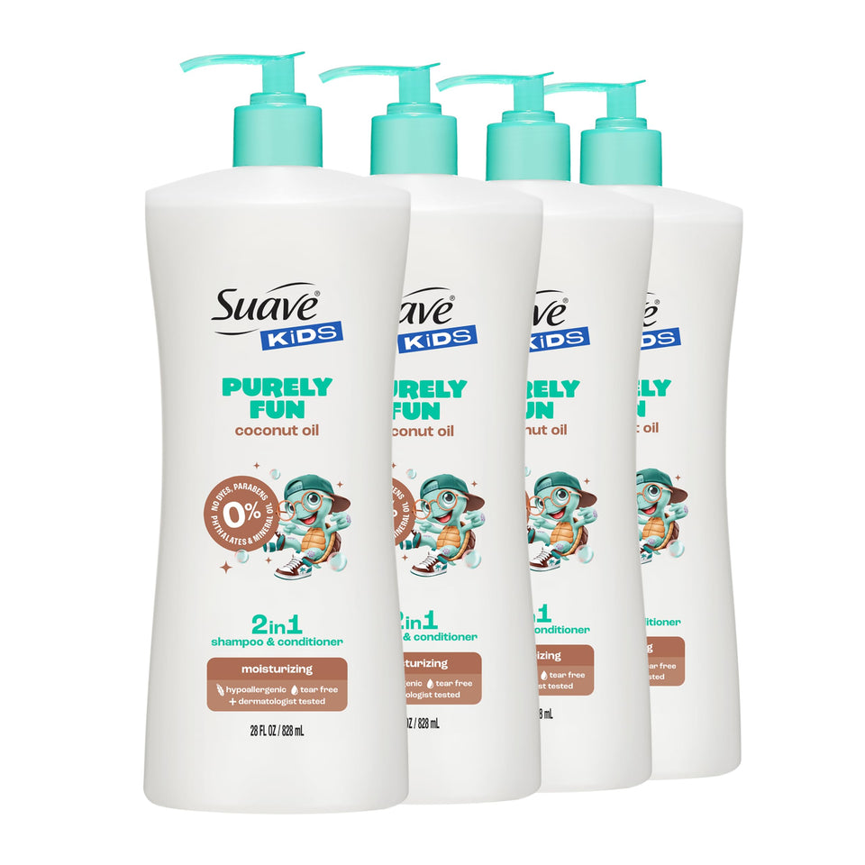 Suave Kids front packaging showing label and colorful design for quick identification