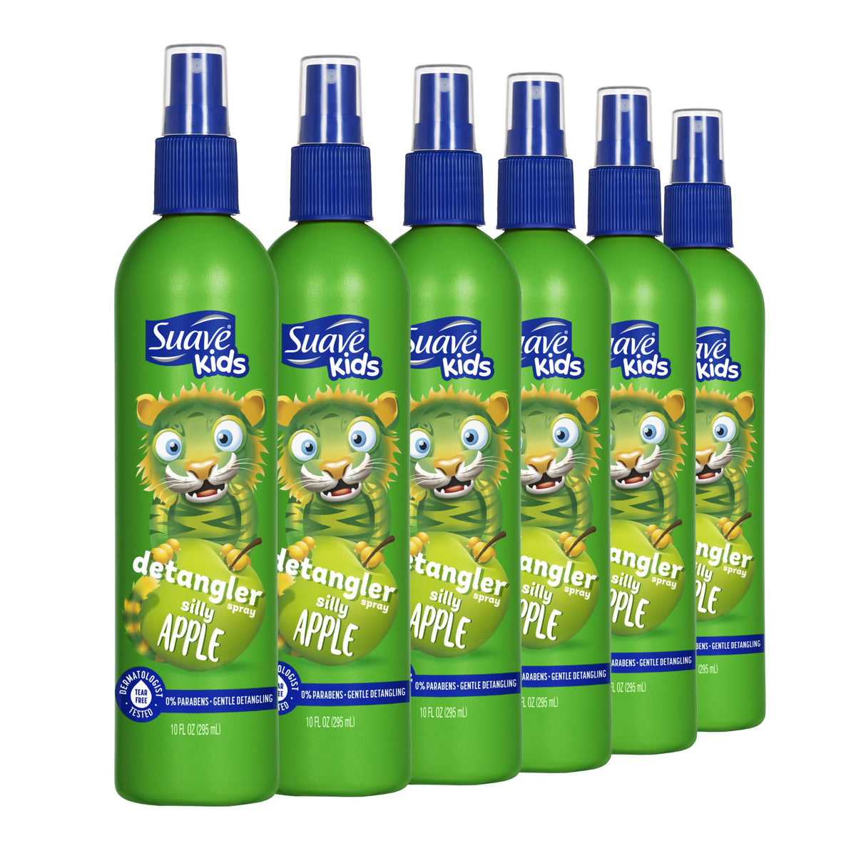 Suave Kids Silly Apple front packaging showing bottle and label benefit