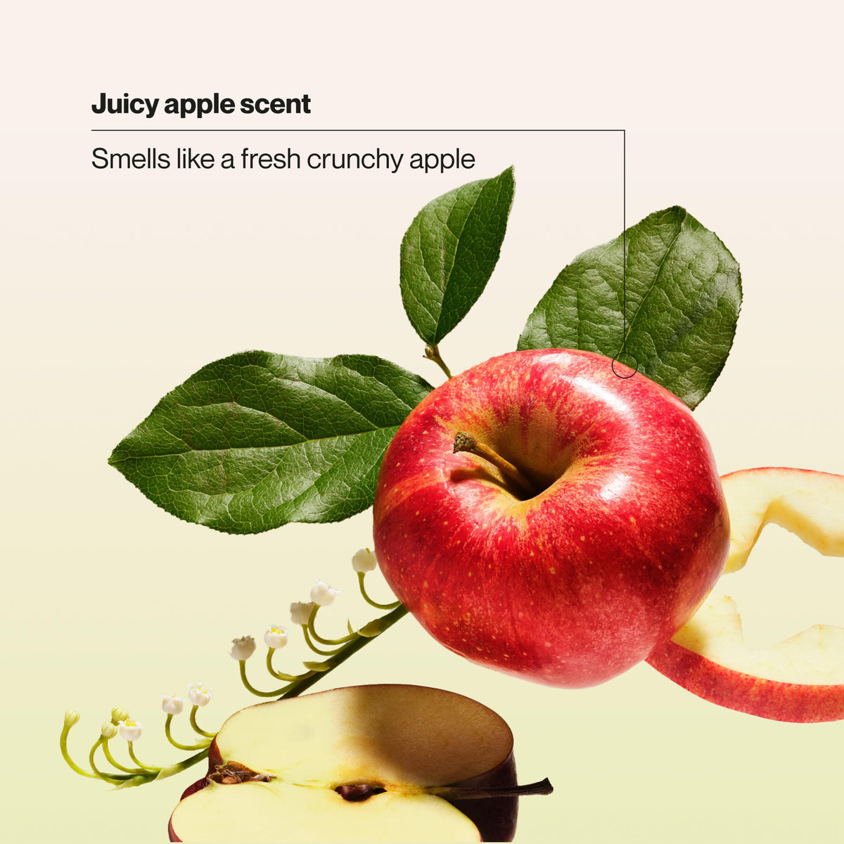 Suave Kids Silly Apple in bathroom setting showing everyday routine benefit