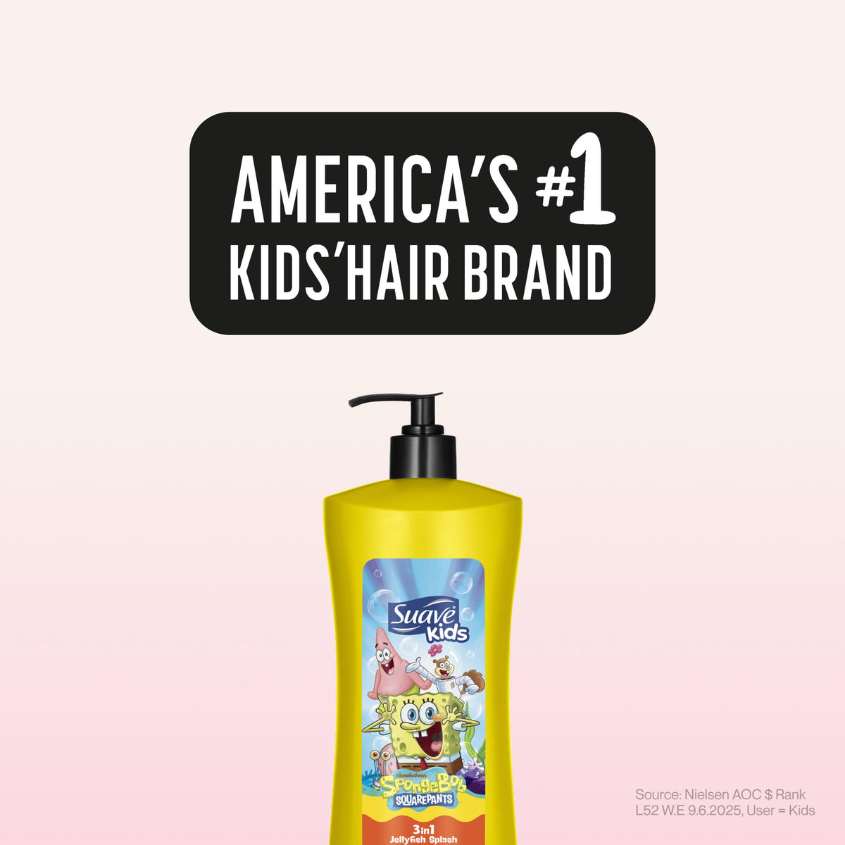 Parent and child bathing with Suave Kids for fun, efficient bath time