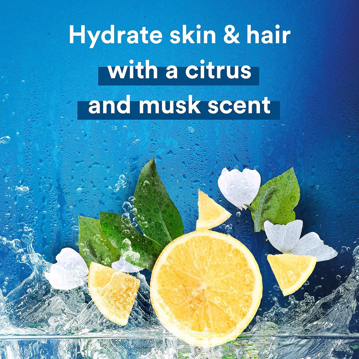 Suave Men bottle on bathroom shelf lifestyle supporting simplified routine benefit