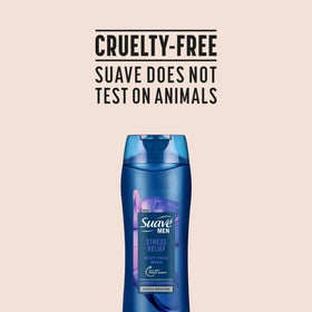Suave ingredient highlights showing glycerin and vitamin E hydration