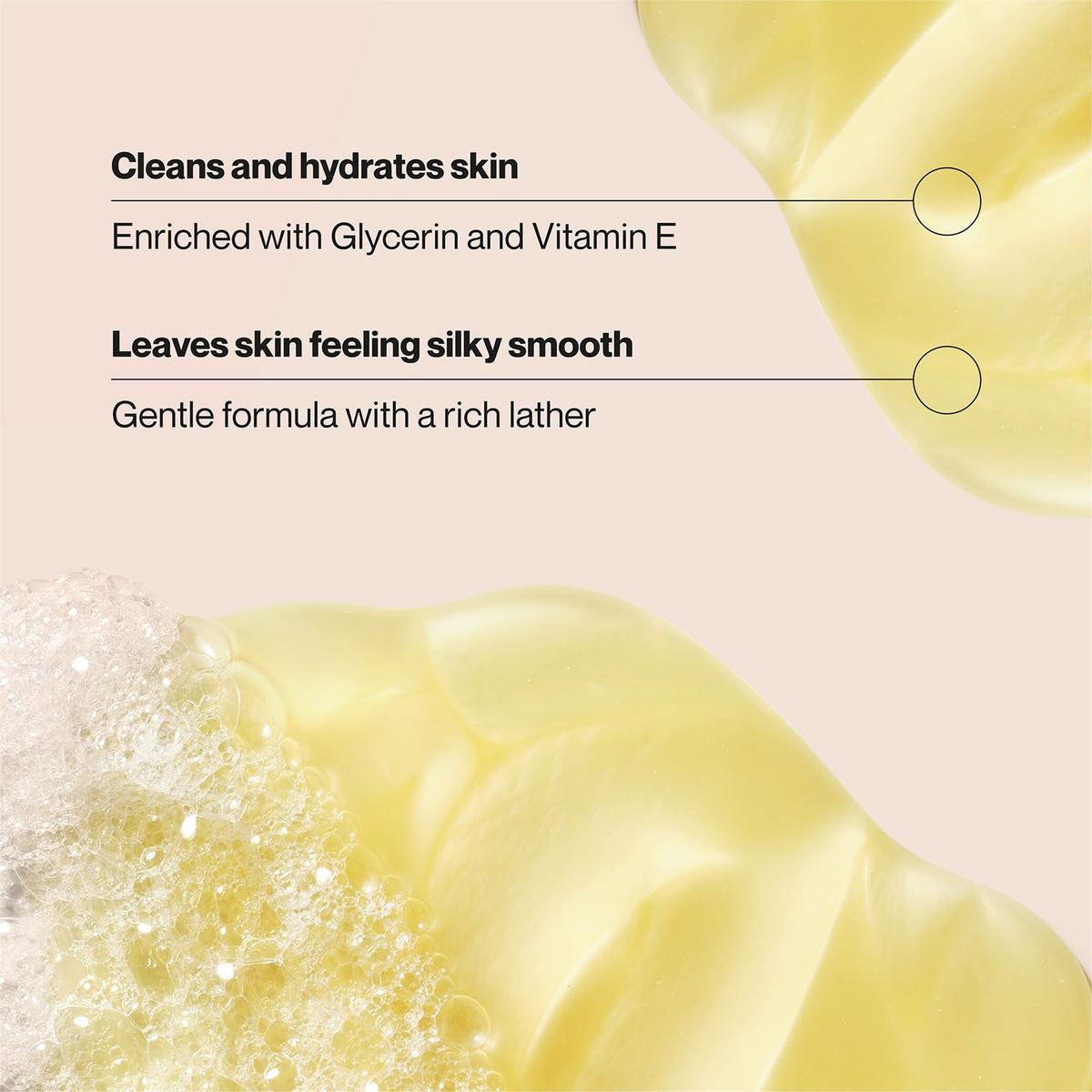 Suave Milk & Honey label close-up showing scent and soothing benefit