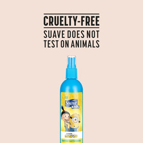Suave Minions after detangle with shiny hair and natural movement