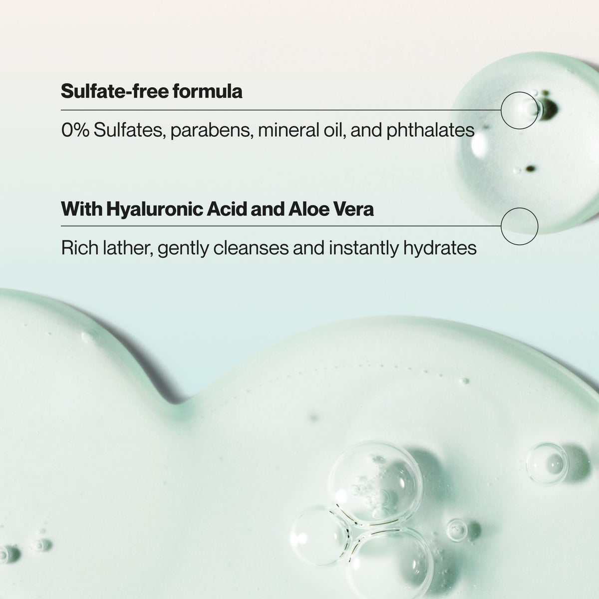 Suave bottle pump and cap close-up for easy dispensing and control