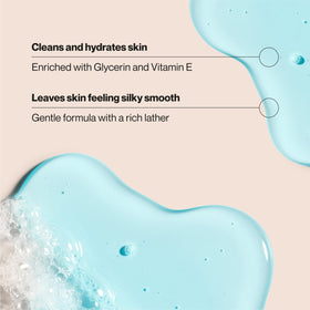 Suave creamy lather close-up demonstrating rich texture and hydration