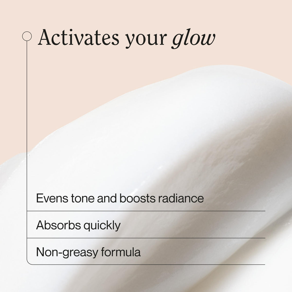 suave applying lotion to forearm for instant hydration benefit