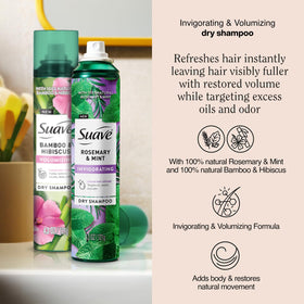 Suave Rosemary & Mint nozzle close-up for precise, refreshing spray