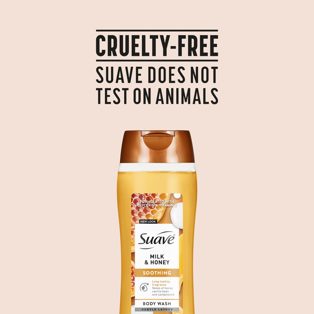 Suave scent depiction with vanilla and honey to convey comforting aroma