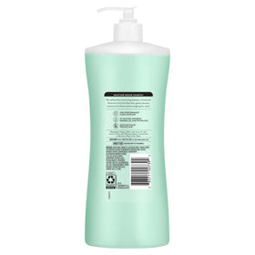 Suave shampoo with conditioner together illustrating complete moisture system