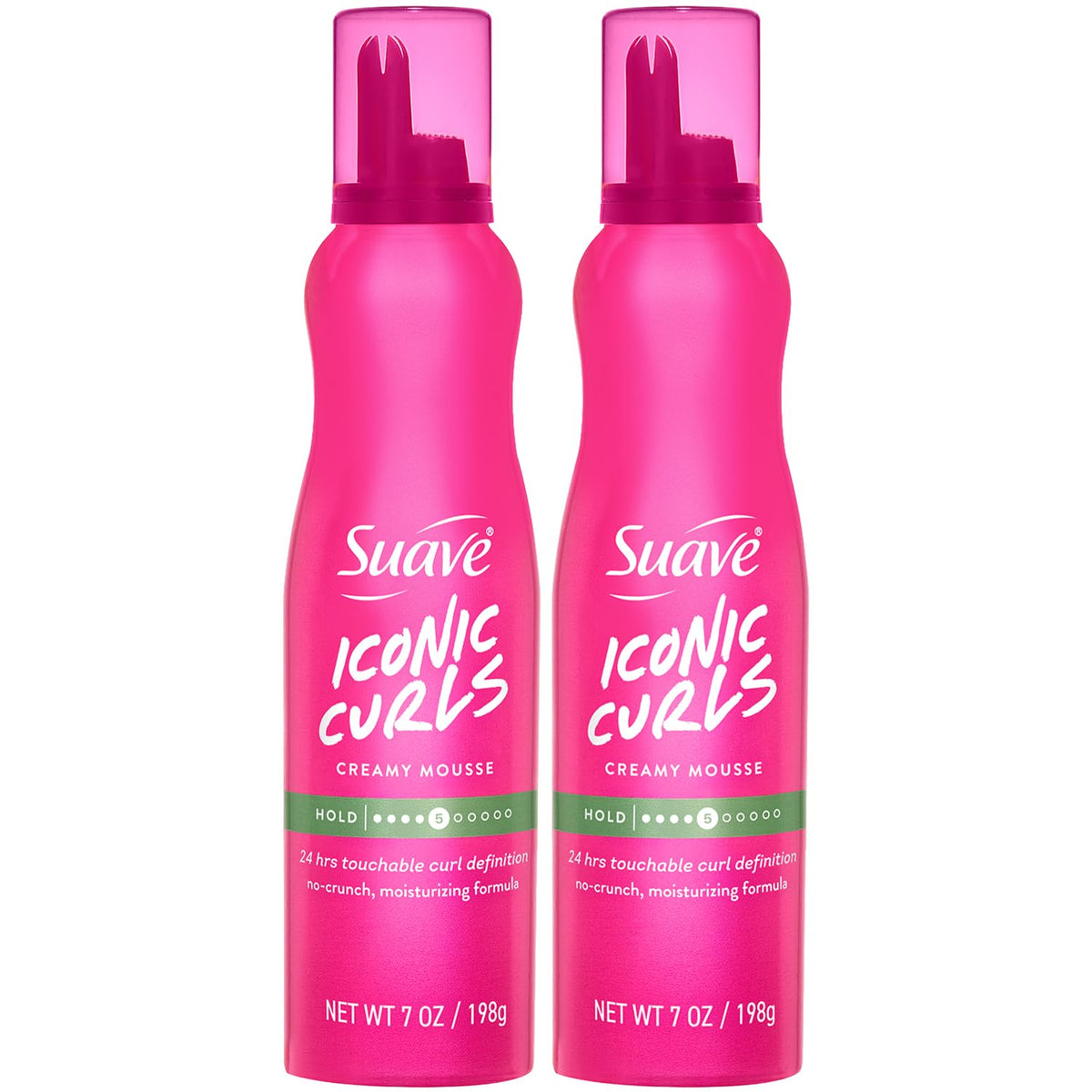 Suave front packaging showing whipped mousse and product benefit