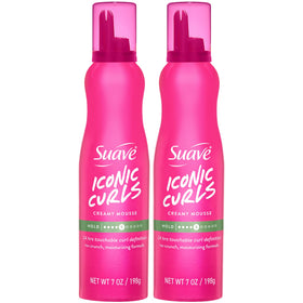 Suave front packaging showing whipped mousse and product benefit