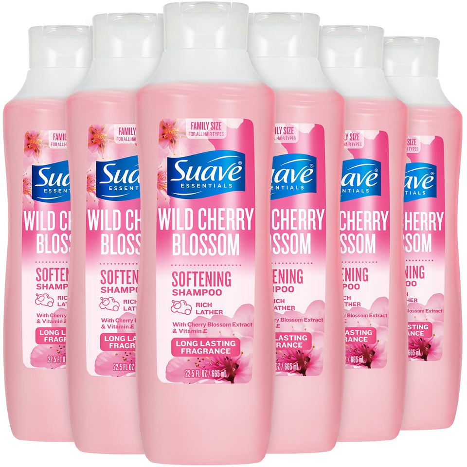 Suave bottle front packaging showing label and size, highlights value