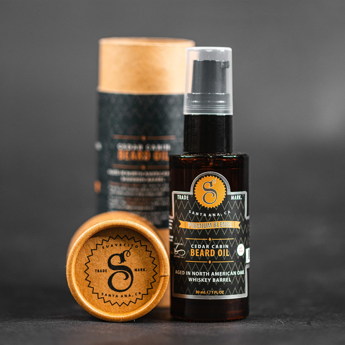 Close-up of Suavecito pump top highlighting the cleaner, non-drip applicator
