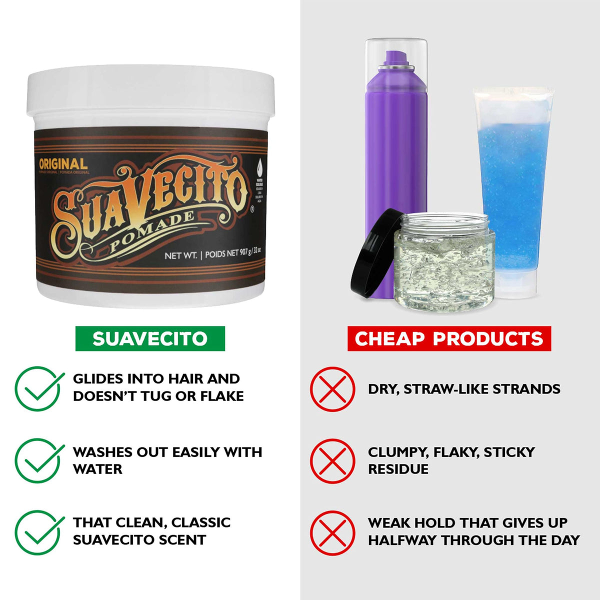 Spoon scooping Suavecito texture showing creamy consistency benefit