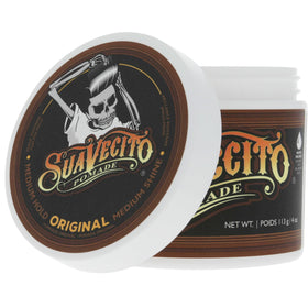Suavecito rinsing from hair under water showing easy washout benefit