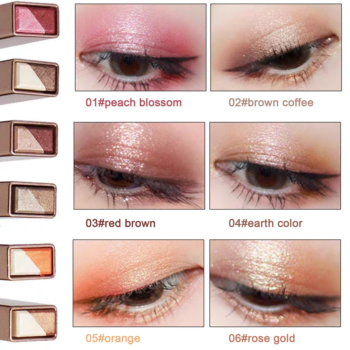 SUBAOQI close-up of dual-tip gradient showing two coordinated colors for instant depth benefit