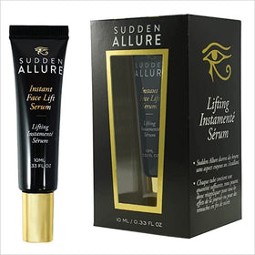 SuddenAllure front packaging showing 10 ml bottle and label benefit