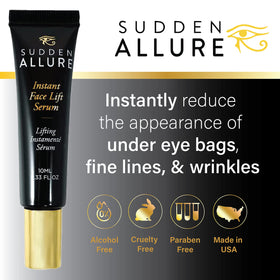 SuddenAllure close-up of serum texture highlighting smooth hydration