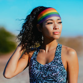 Suddora headband beside a ruler showing 3.5 inch coverage and sizing benefit