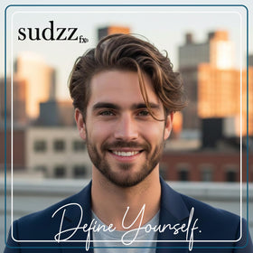 SUDZZFX product label close-up showing sulfate-free ingredient benefit