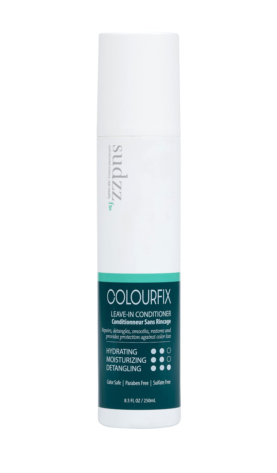 SUDZZFX ColourFix front packaging showing bottle and label benefit