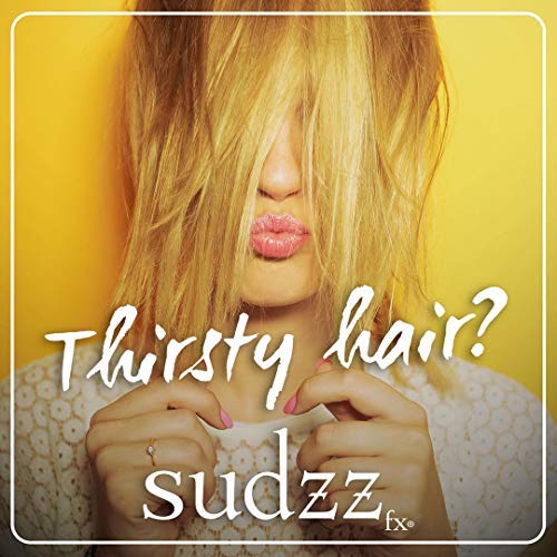 SUDZZFX AquaFix before and after hair showing improved smoothness and shine