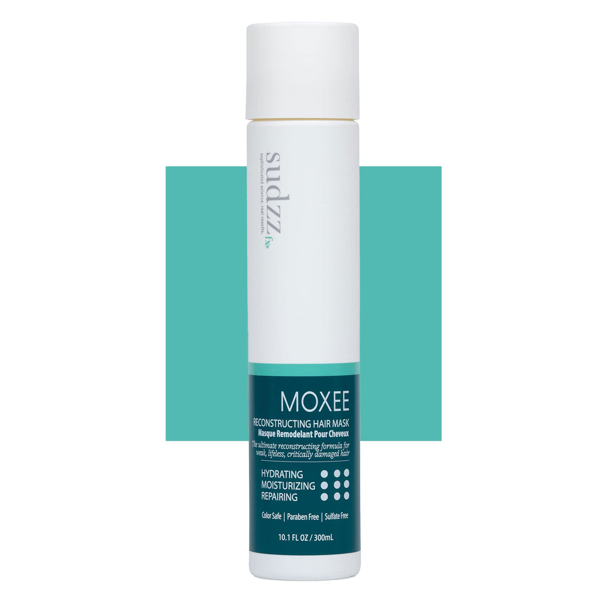 SUDZZFX Moxee front packaging showing jar and label, clear product identity and benefit