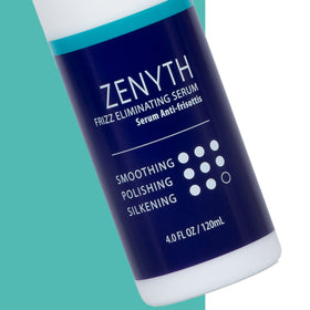 SUDZZFX Zenyth texture drop on hand showing lightweight serum consistency and absorption
