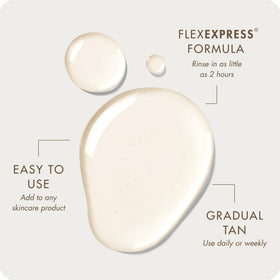 SUGARED + BRONZED serum texture on hand for smooth, blendable application benefit