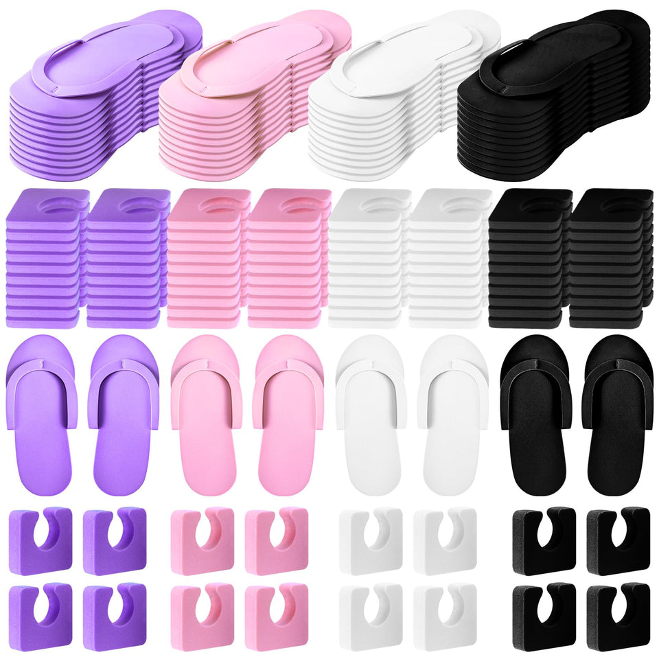 Suhine front packaging showing full pedicure kit and easy travel benefit