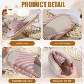 Suhine slippers placed in a hotel room demonstrating guest comfort and cleanliness