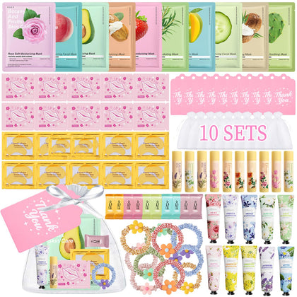 Sulily front packaging showing complete 90-piece spa party kit and pretty pink design benefits gifting