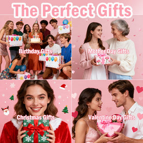 Sulily gift box display with pots arranged for attractive presentable gifting
