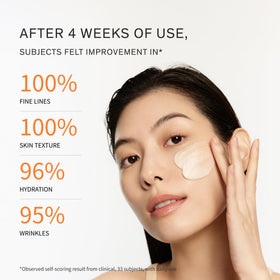 Sulwhasoo mask spread on hand demonstrating smooth application and barrier support