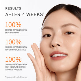 Sulwhasoo applying product on hand pressed into skin for quick hydration