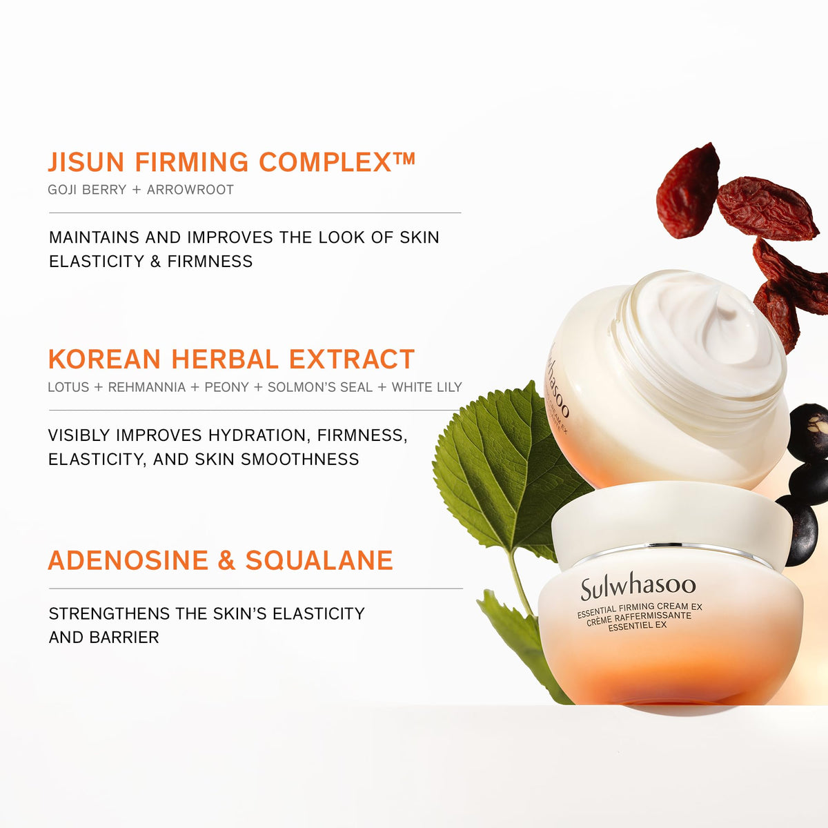 Sulwhasoo application spoon with cream illustrating hygienic usage