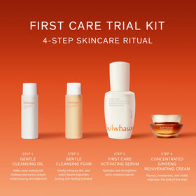 Sulwhasoo cleansing oil pump close-up illustrating smooth oil texture and removal benefit