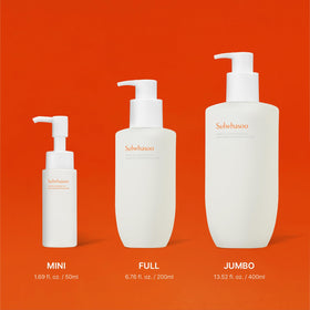 Sulwhasoo emulsifying foam after water shows easy rinsing benefit