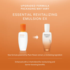Sulwhasoo emulsion application on hand demonstrating smooth spread