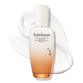 Sulwhasoo emulsion front packaging shows product and benefits