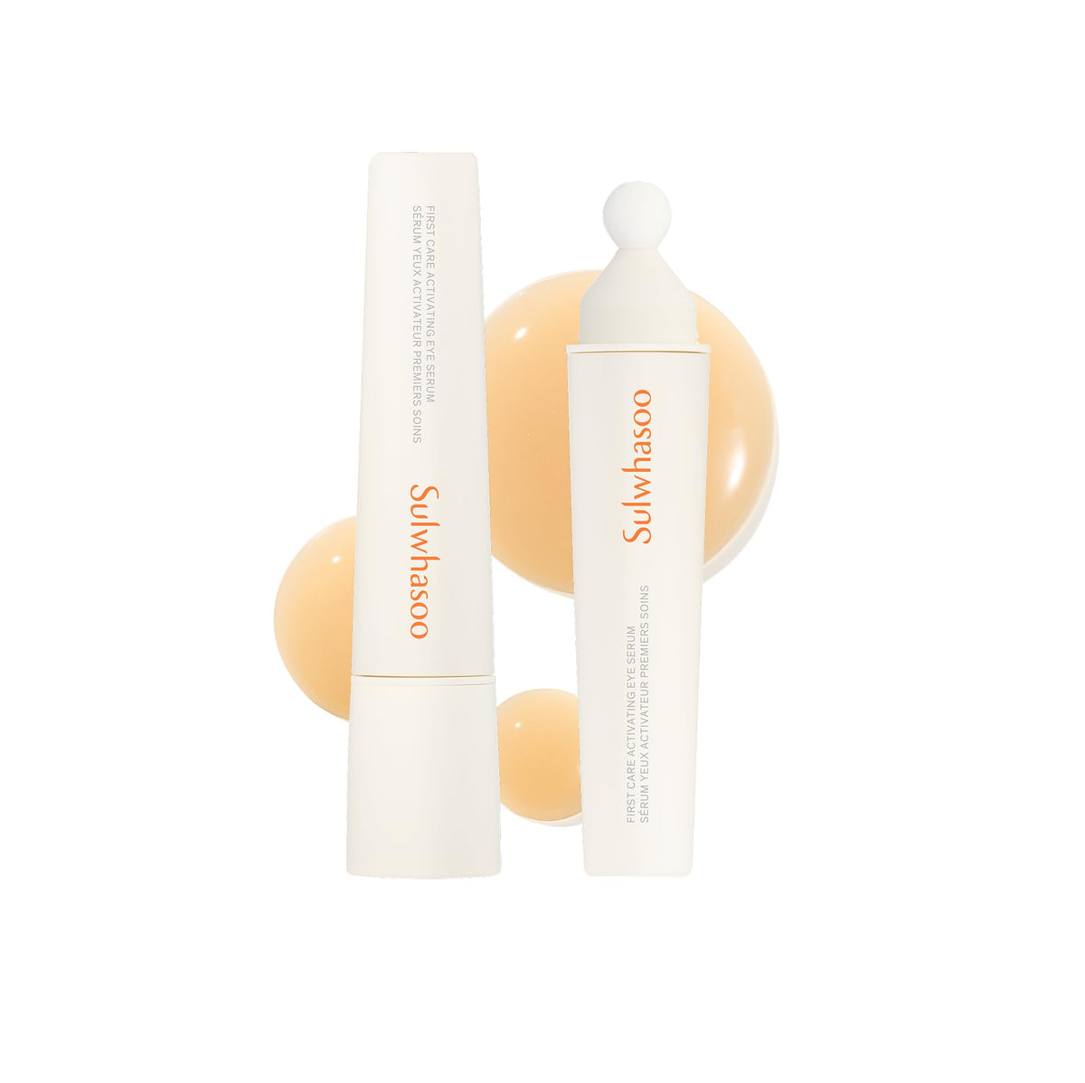 Sulwhasoo front packaging showing eye serum and benefits
