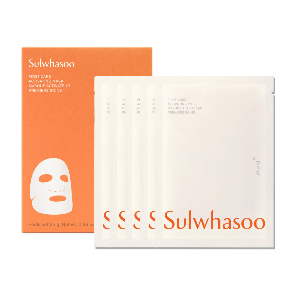 Sulwhasoo front packaging showing product name and elegant box benefits