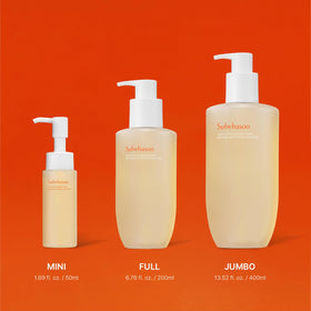 Sulwhasoo foam rinsing on face showing gentle cleanse and refreshed skin