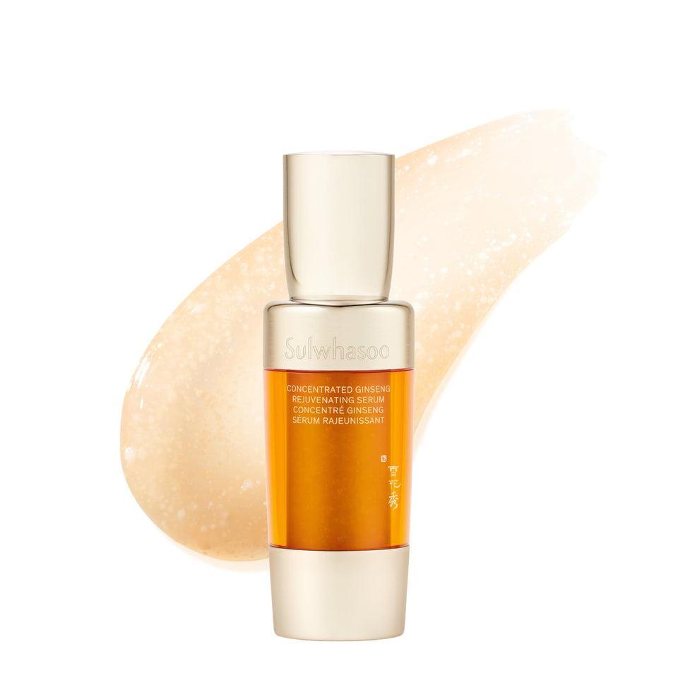 sulwhasoo front bottle showing sleek packaging and visible brand benefit