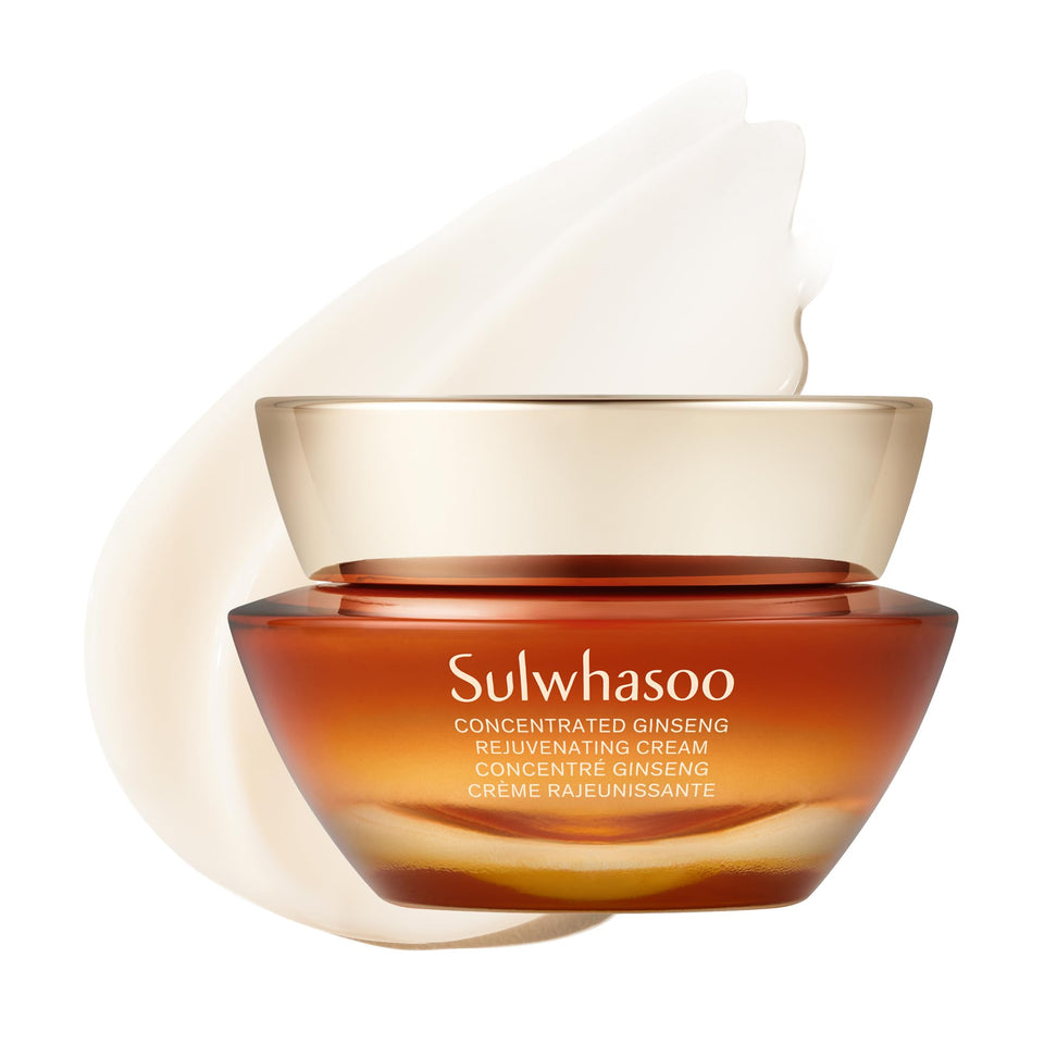 Sulwhasoo front jar showing premium packaging and luxurious benefit