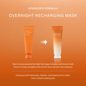 Sulwhasoo ingredient label close-up highlighting Night Recharge Complex benefits