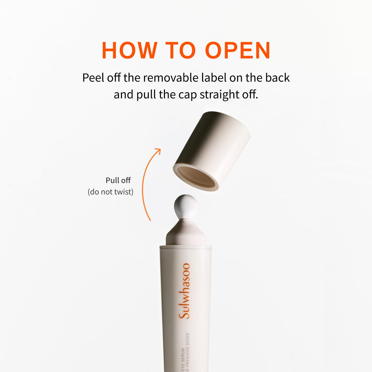 Sulwhasoo label and features list highlighting JAUM Activator ingredients