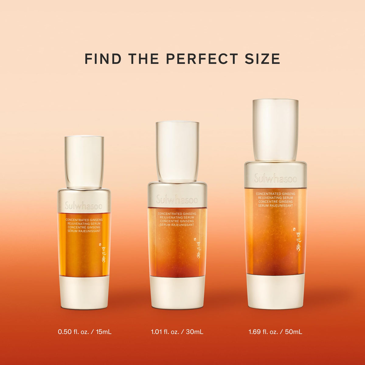 sulwhasoo layered routine application showing serum between toner and moisturizer